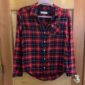 Abercrombie kids button down shirt size 15/16